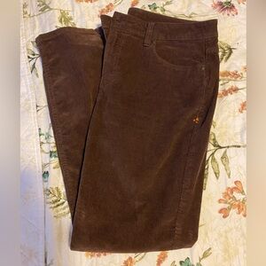 Stio Brown Straight Leg Pants